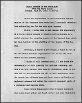 Fireside Chat о целях и основах программы восстановления   24 июля 1933 г