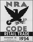 Представленный Бизнесом плакат, демонстрирующий участие и поддержку программы NRA   ca